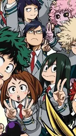 ai character: Mha Fight background