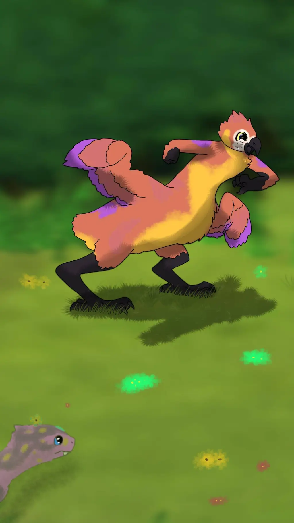 ai character: Coco background