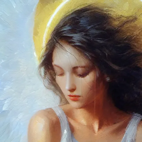 chat with ai character: Yumi(fallen angel)
