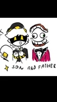 ai character: N finds his dad background