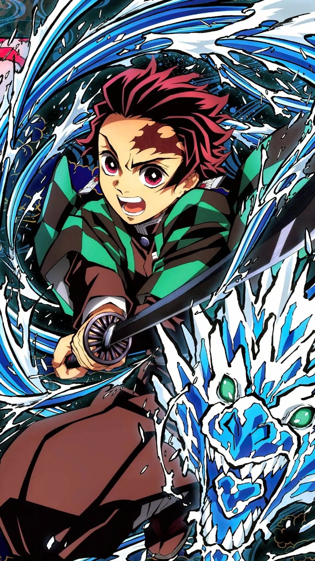 ai character: Tangiro  background