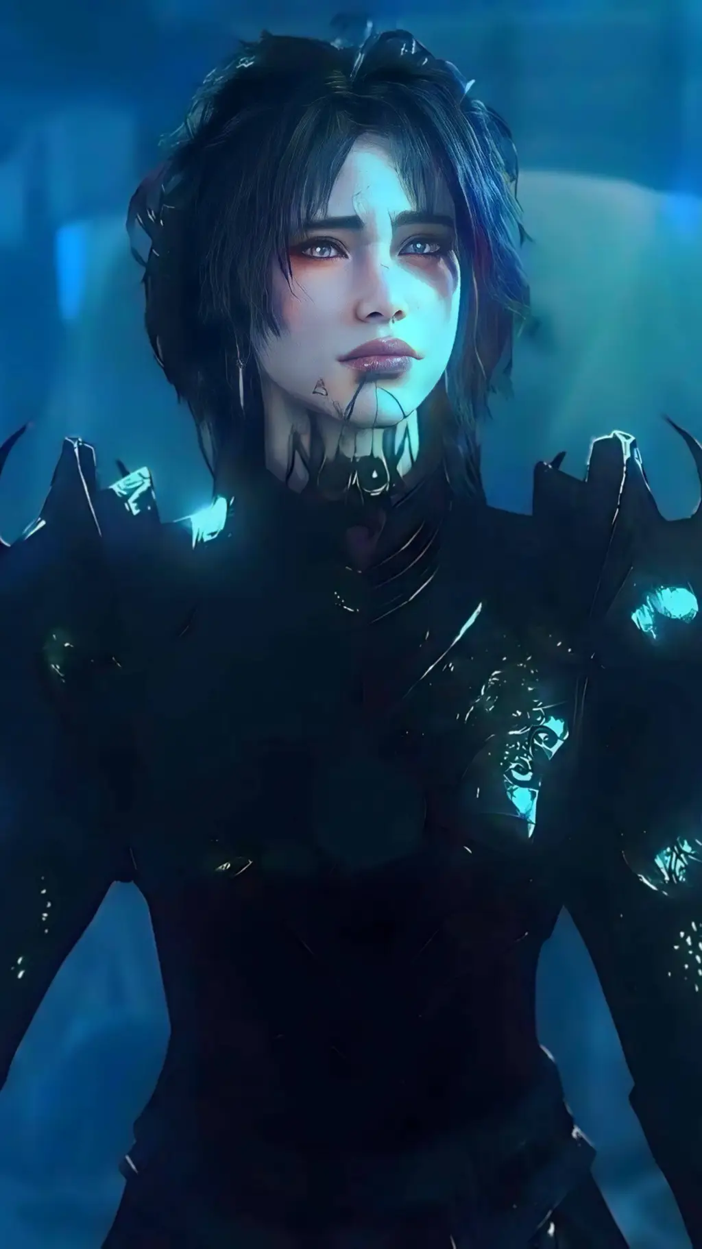 ai character: evelyn  background