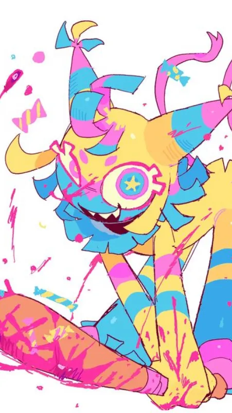ai character: Yatta! background