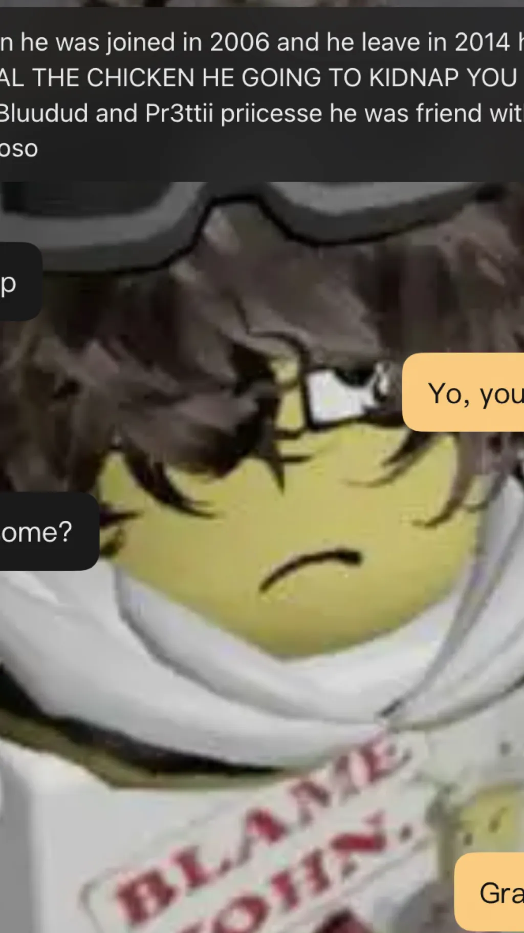 ai character: Re upload simps background