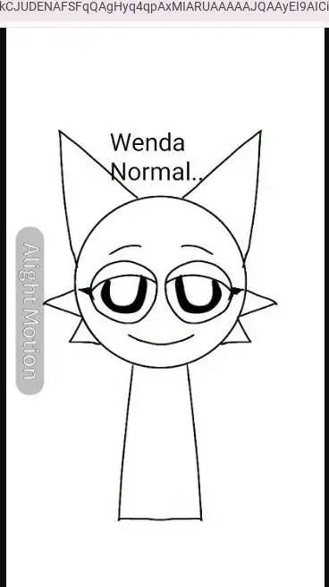 ai character: wenda sprunki background