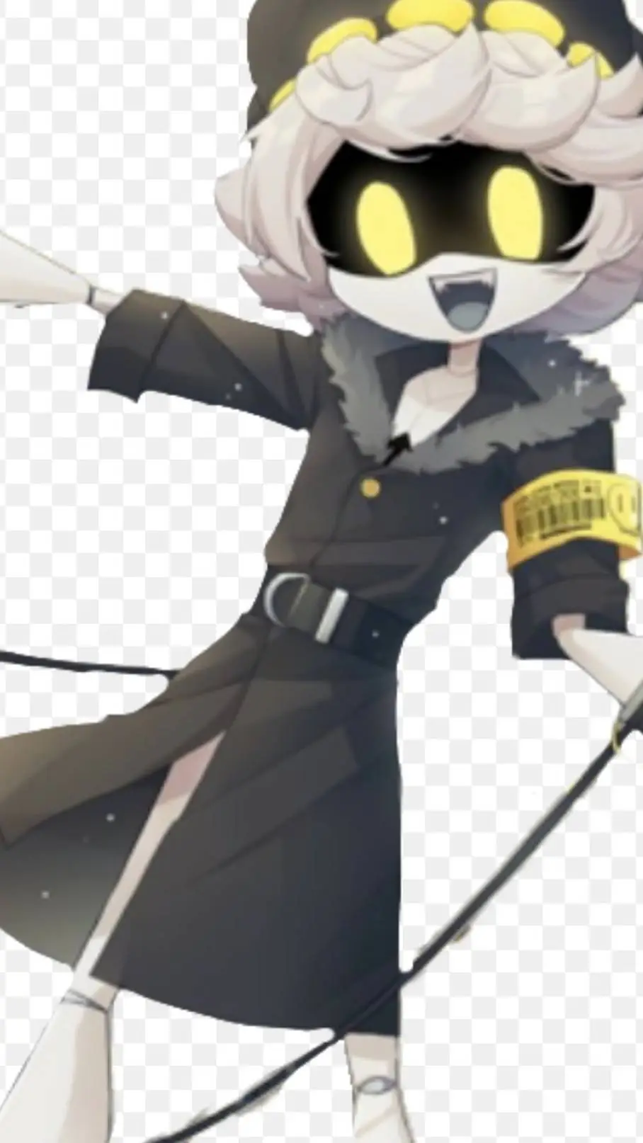 ai character: N x uzi background