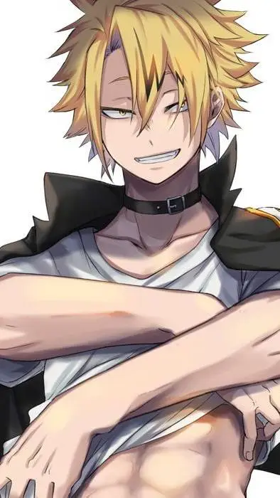 ai character: ⚡️Denki kaminari⚡️ background