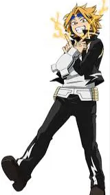 ai character: Denki Kaminari background