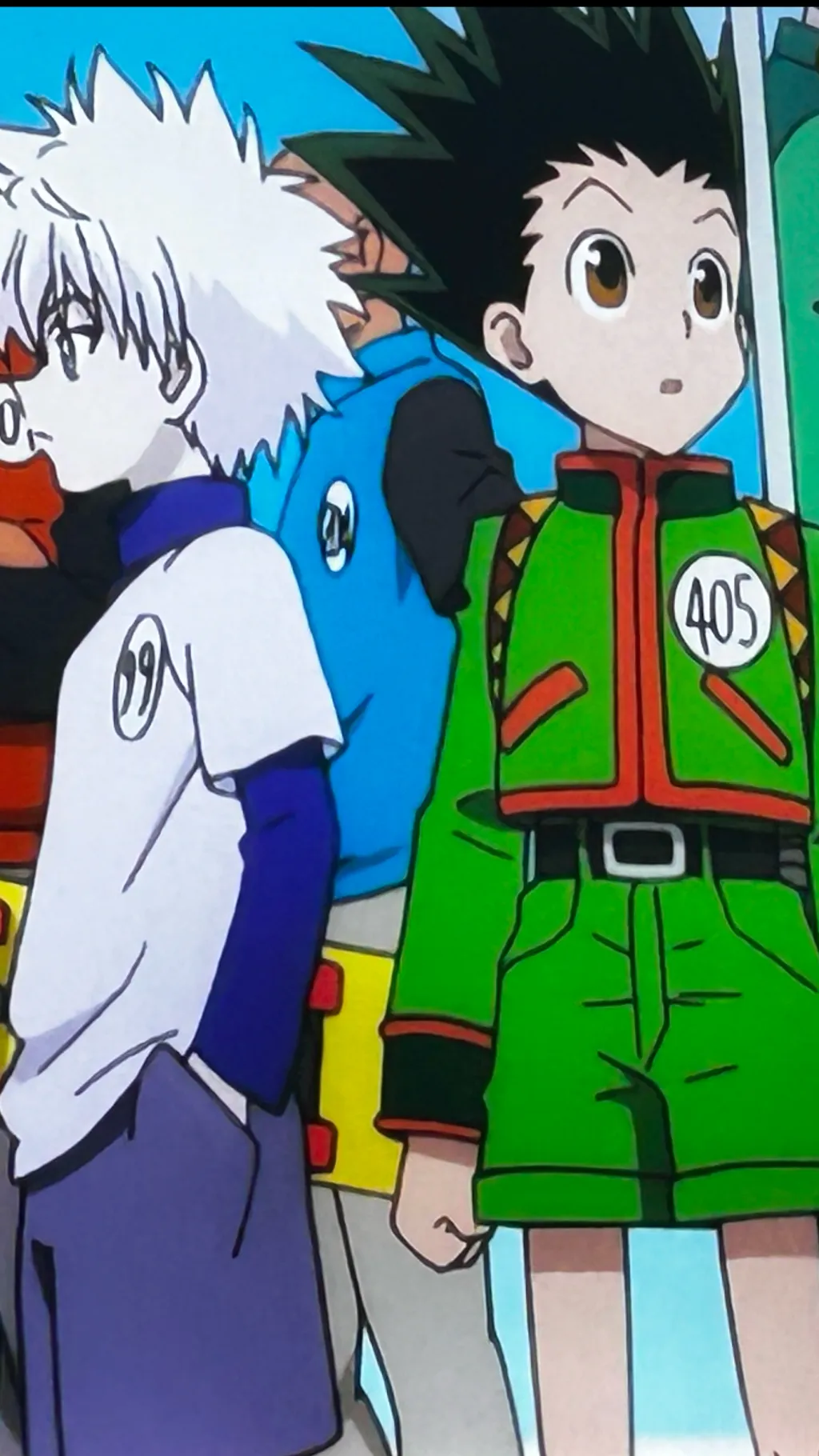 ai character: Game night HxH background