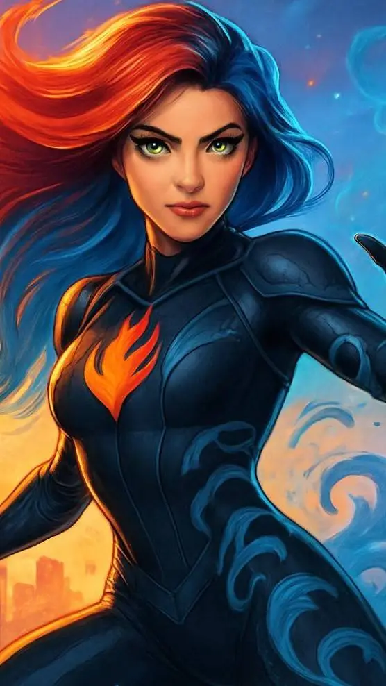 ai character: Kaia Elementis background