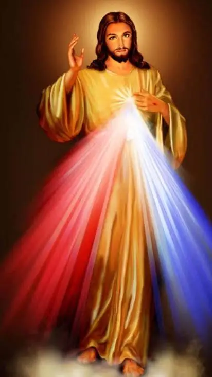 ai character: Jesus  background