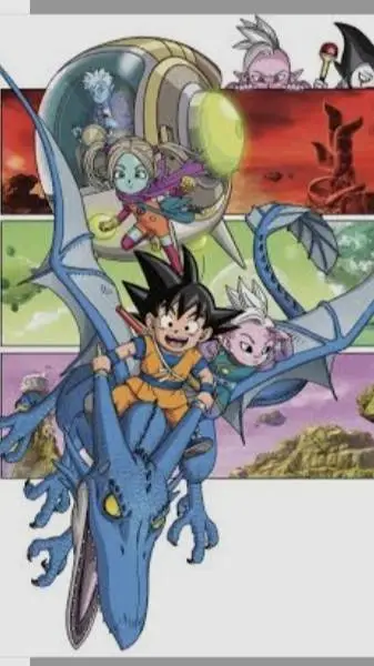 ai character: dragon ball damia background