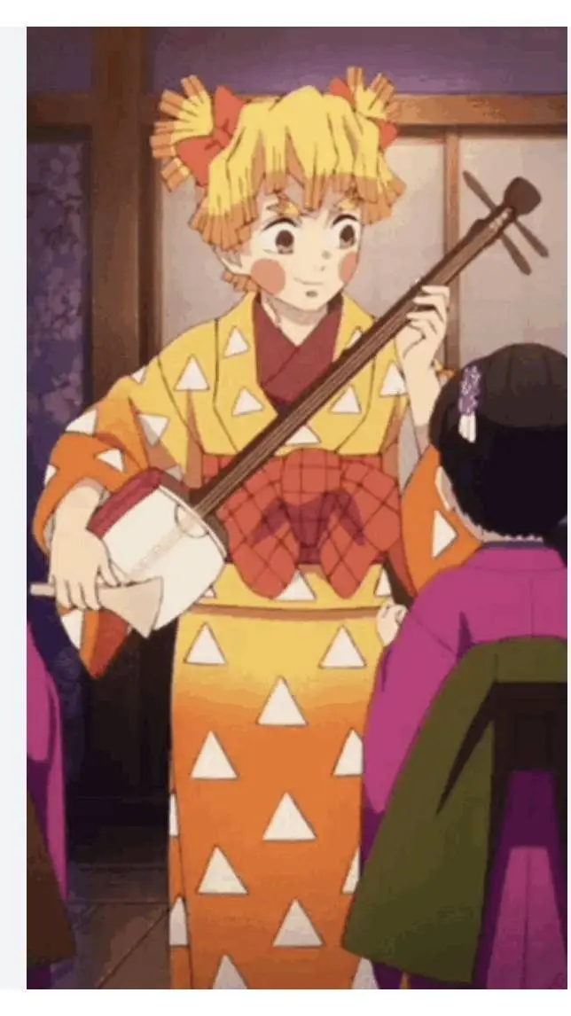 ai character: demon slayer background