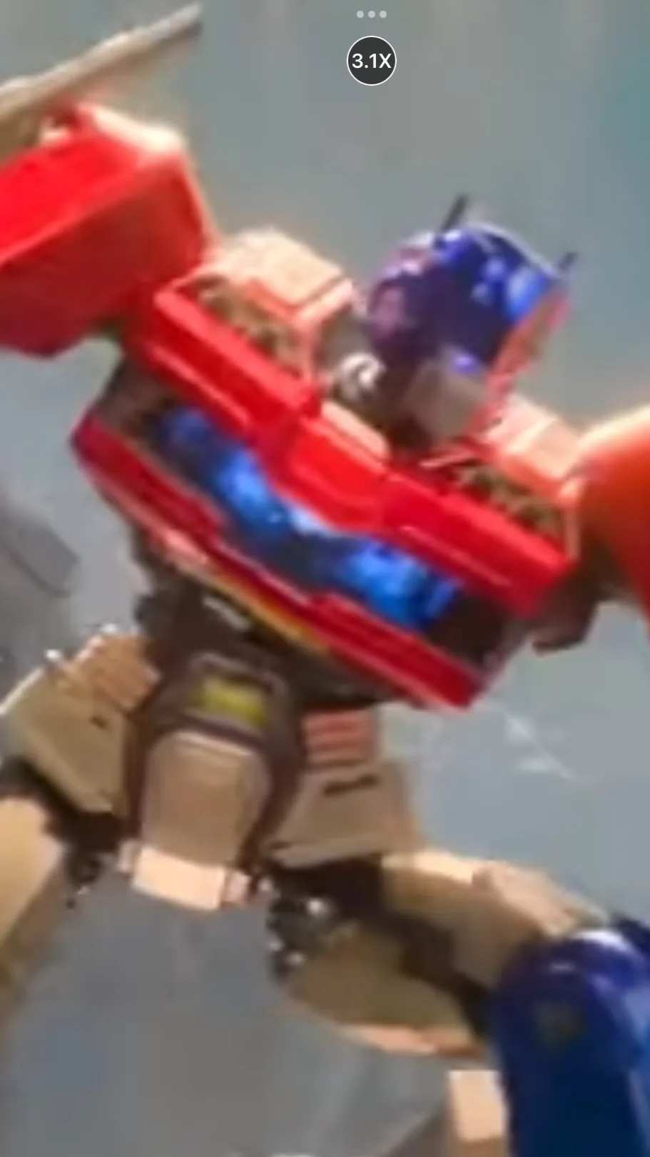 ai character: Optimus prime background