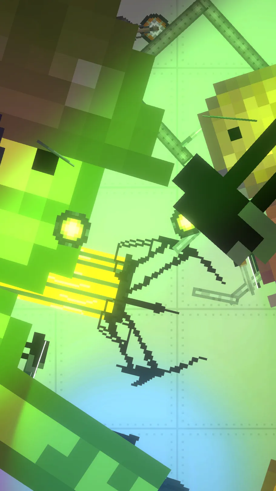 ai character: Titan melon background