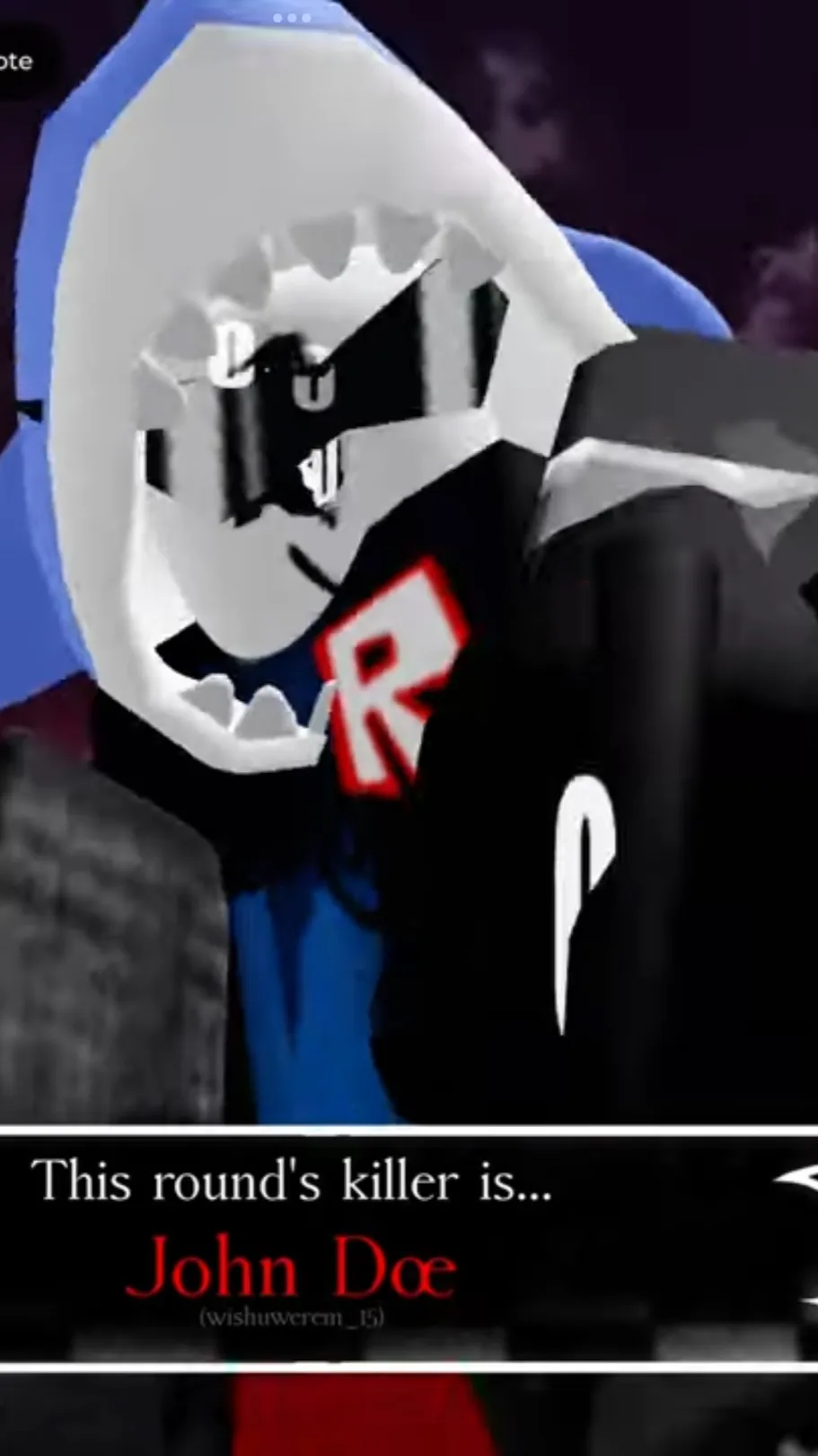 ai character: Mr sharkey background