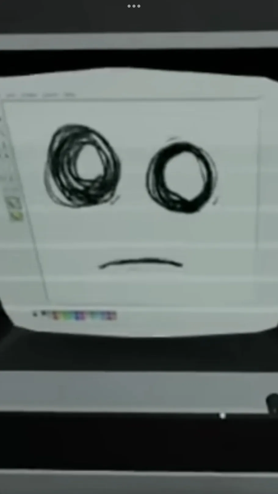 ai character: Painter  background