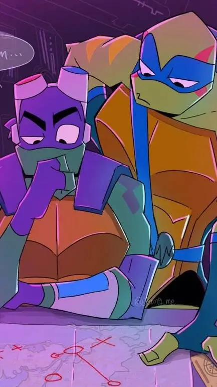 ai character: TMNT background