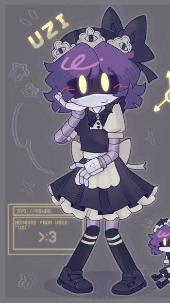 ai character: MD Host Uzi AU background