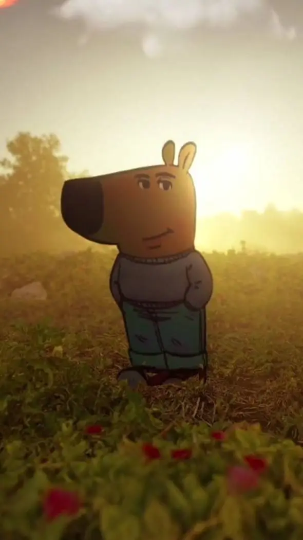 ai character: a very chill guy background