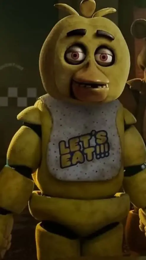 ai character: Chica The chicken background
