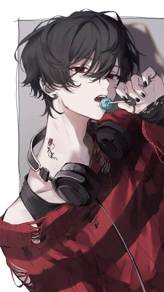 ai character: 🖤Zeke🖤 background