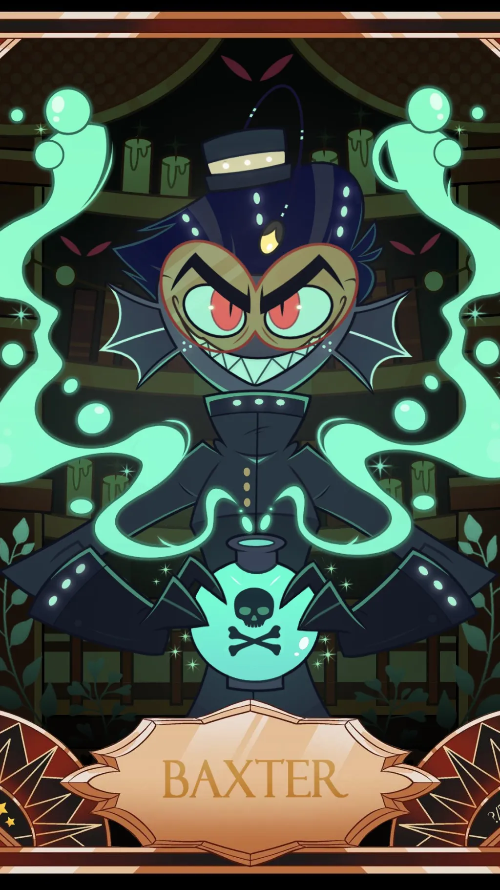 ai character: Baxter background