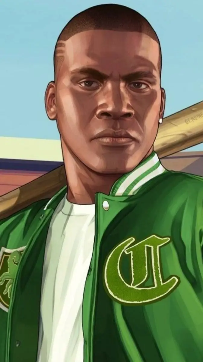 ai character: Franklin Clinton  background