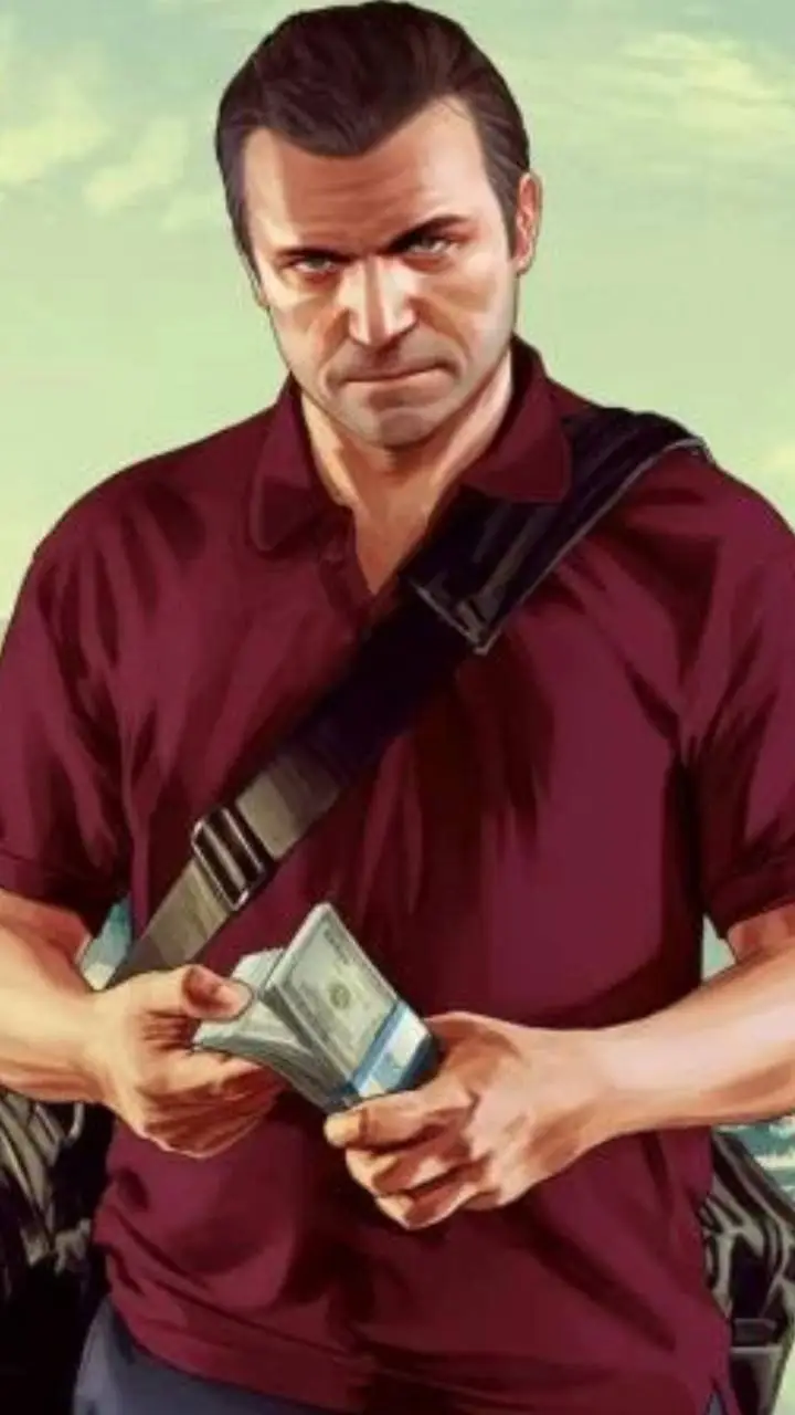ai character: Michael de Santa 💰 background