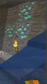 ai character: cave but woman background