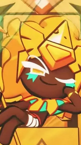 ai character: Golden Cheese background