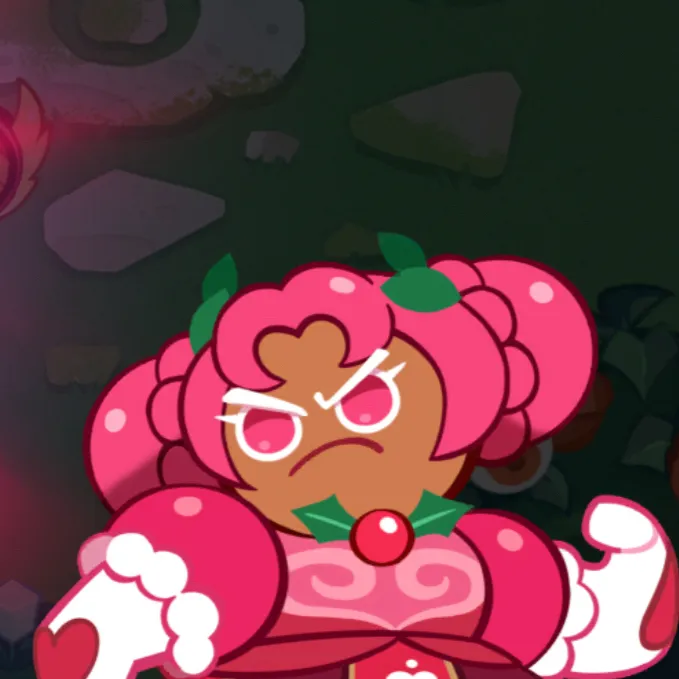 chat with ai character: Holly berry cookie