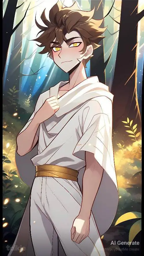 ai character: Adam  background