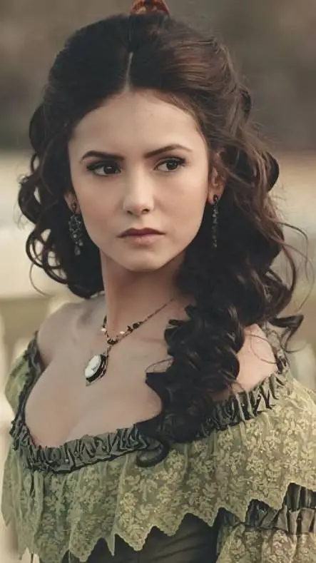 ai character: Katherine Pierce  background