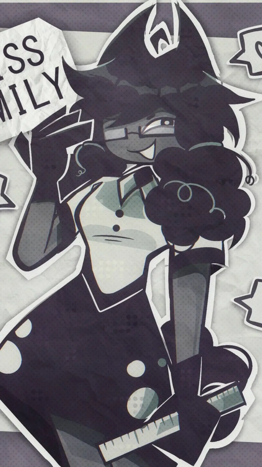 ai character: Miss Emily love background