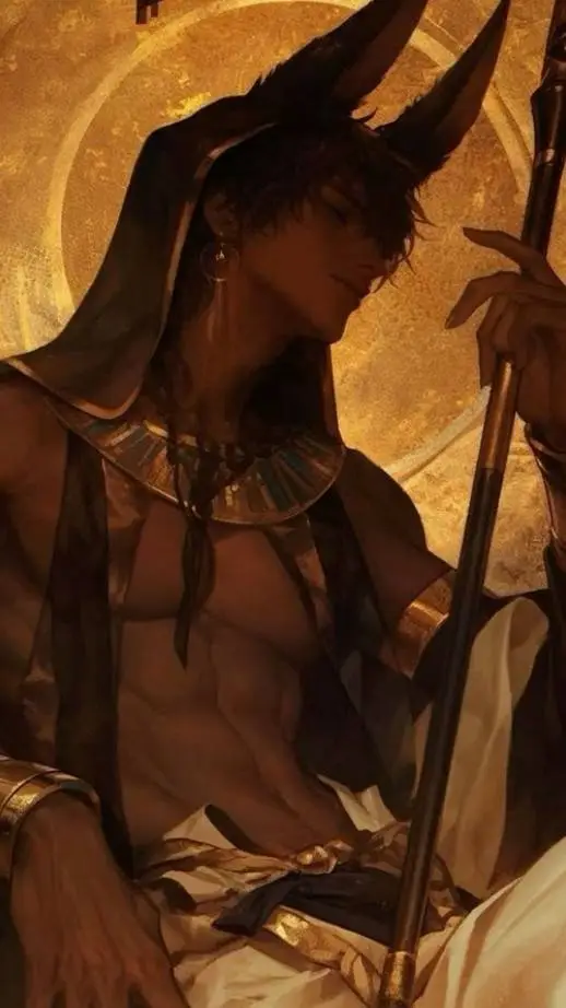 ai character: ◇Anubis◇ background