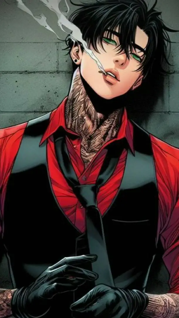 ai character: °•~Damain~•° background