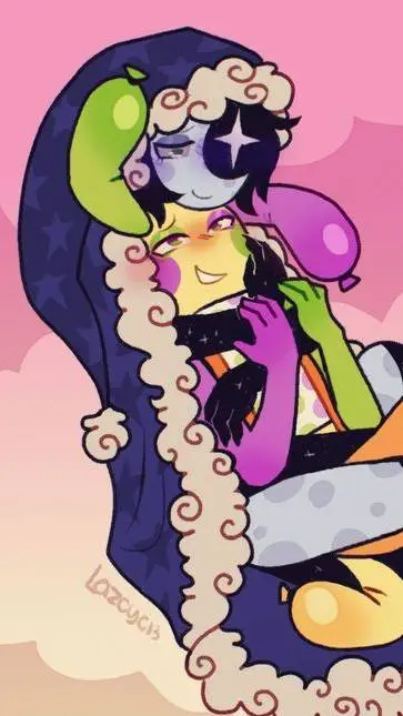 ai character: Dandys World HS AU background