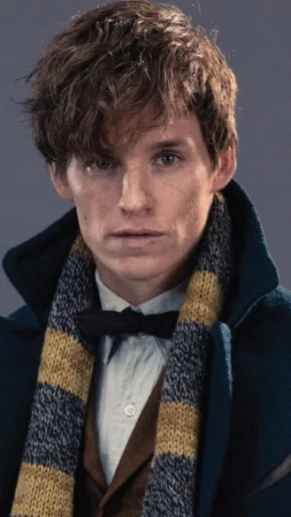 ai character: Newt scamander background