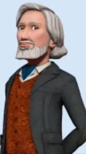 ai character: Robert Norramby   background