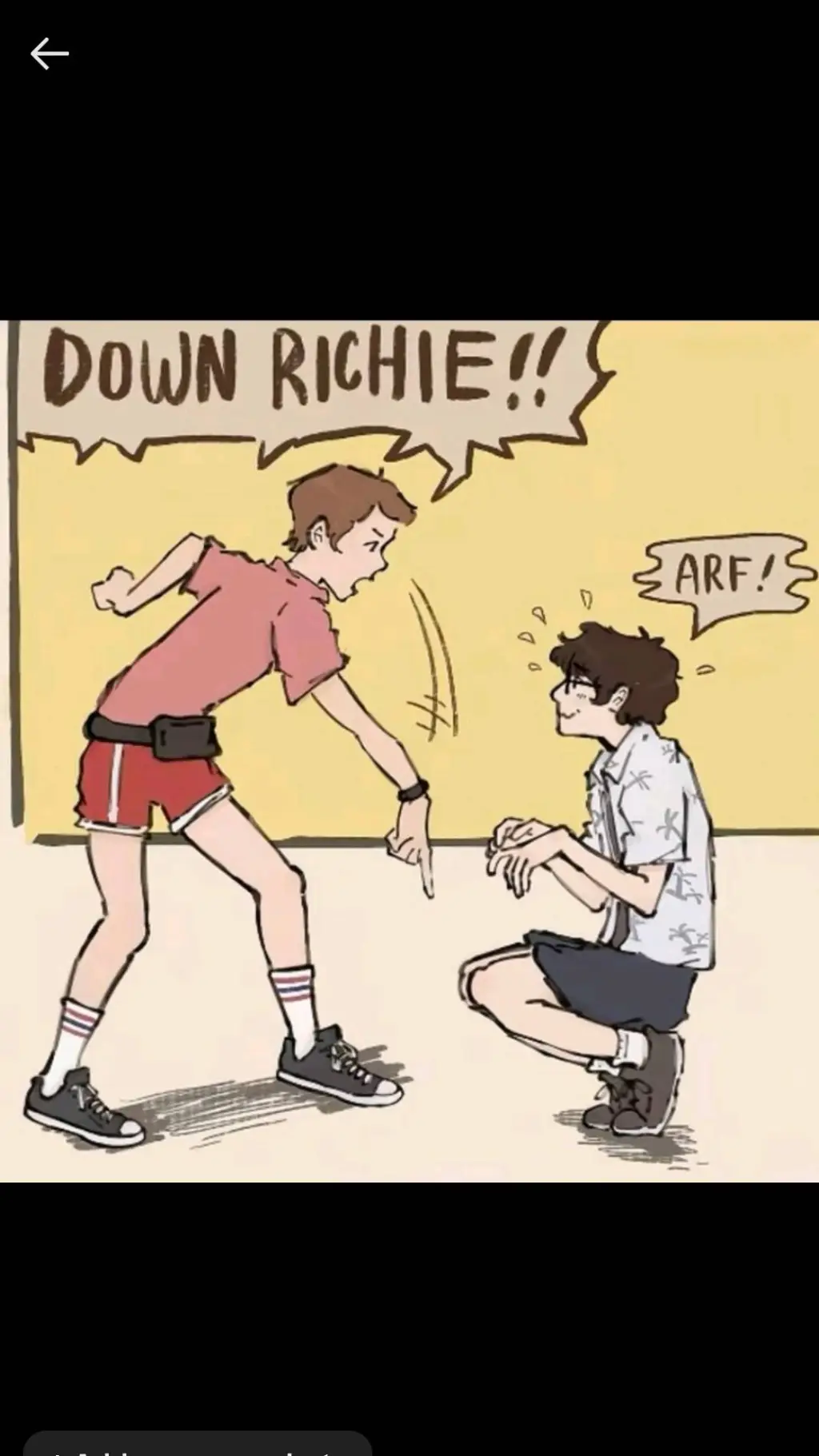 ai character: Richie x Eddie :] background