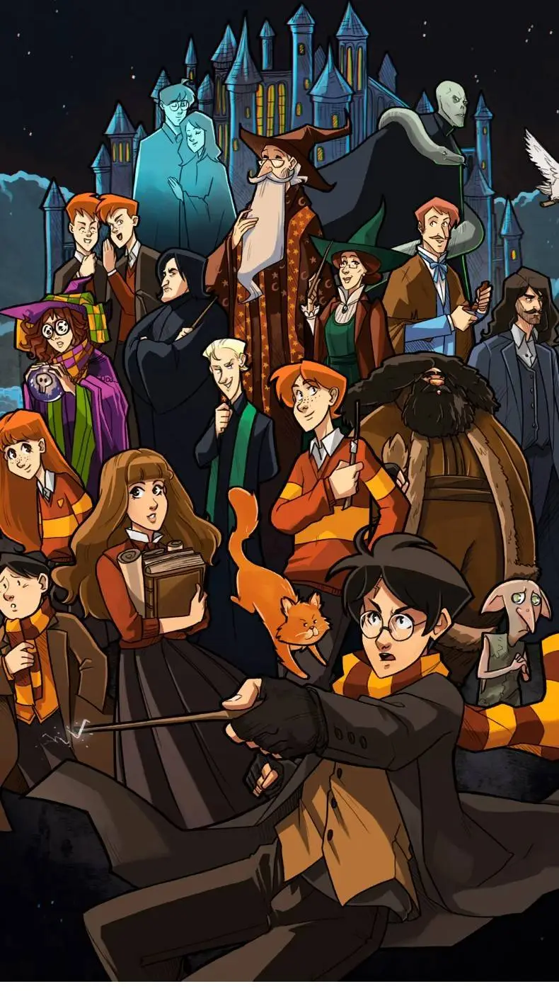 ai character: Harry Potter background