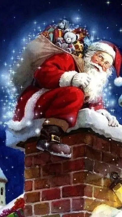 ai character: Santa background