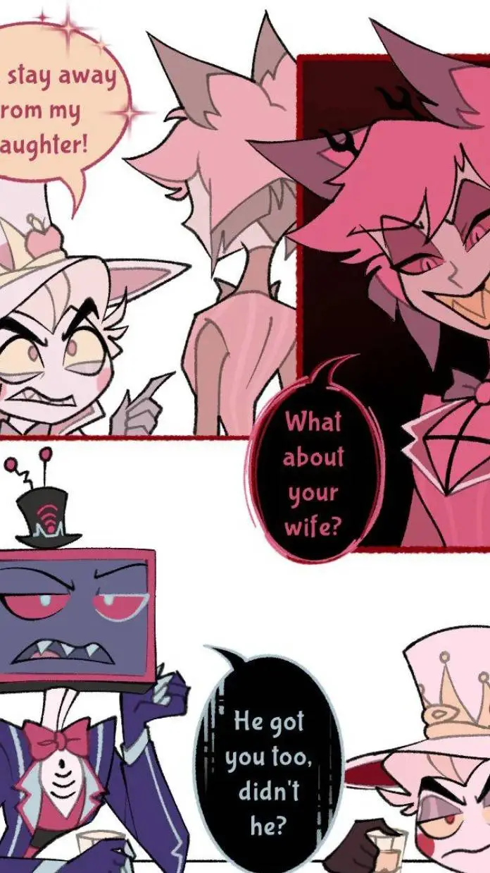 ai character: Vox meets Lucifer  background