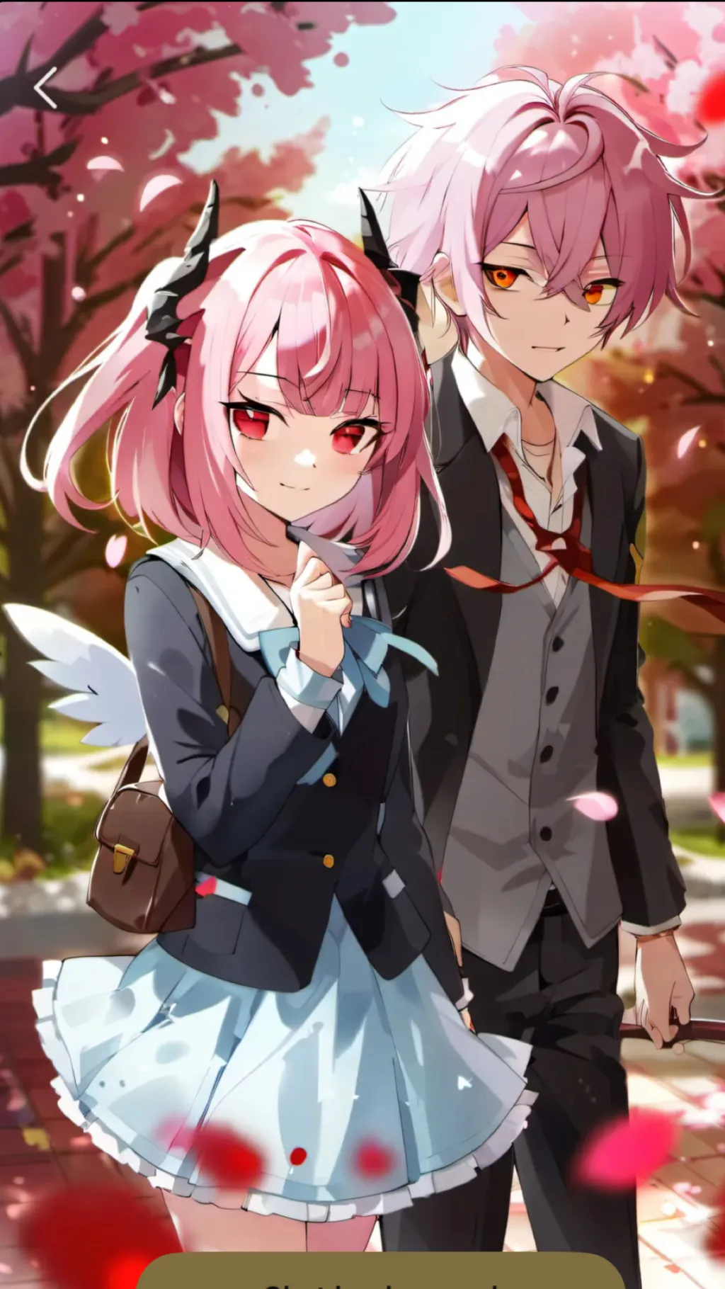 ai character: Y/N X Aiden  background