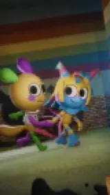 ai character: Shrimpo opposite!? background