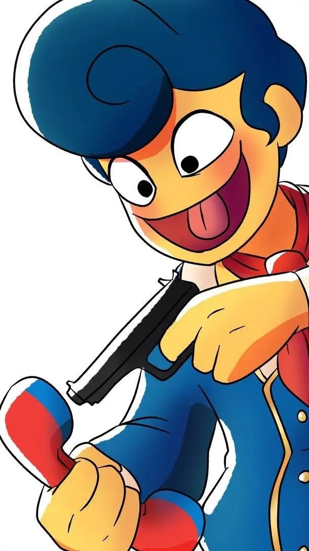 ai character: wally darling <3 background