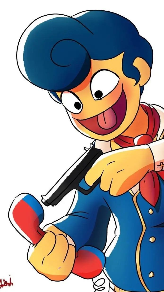ai character: Wally Darling ! ~ background
