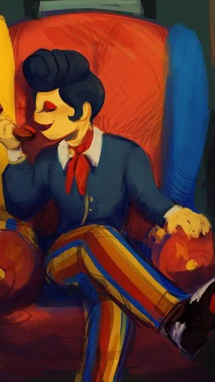ai character: ~Wally darling~ background