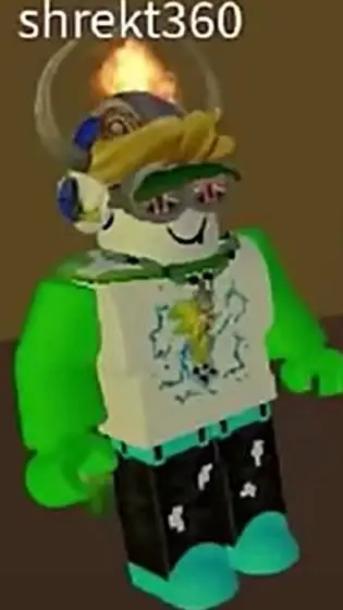 ai character: Shrekt360  background